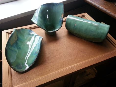 Ceramics With Botz Glaze Green Granite And Botz Plus Diy Ceramic