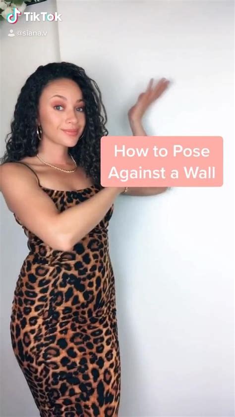 How To Pose Against A Wall Video Fashion Poses Model Poses
