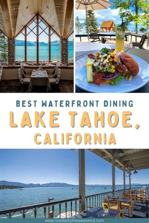 12 Lake Tahoe Restaurants With A Scenic View Live Like Its The Weekend