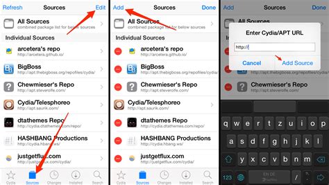 How To Add Repossources To Cydia On Your Iphone