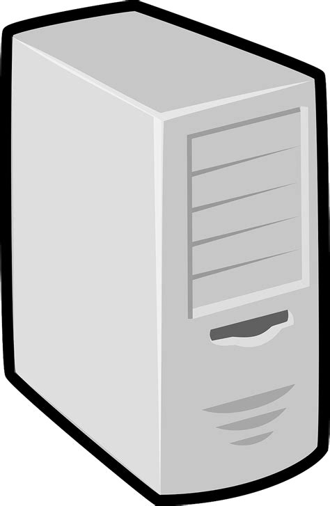 Computer Server Hardware Free Vector Graphic On Pixabay