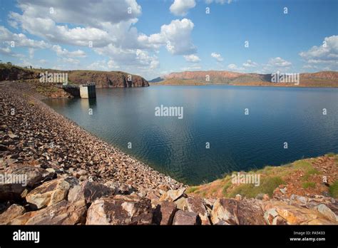 Lake Argyle Ord River Dam Stock Photo Alamy