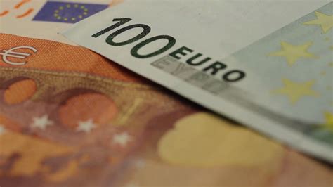 European Banknotes Euro Currency From Europe Stock Footage Sbv