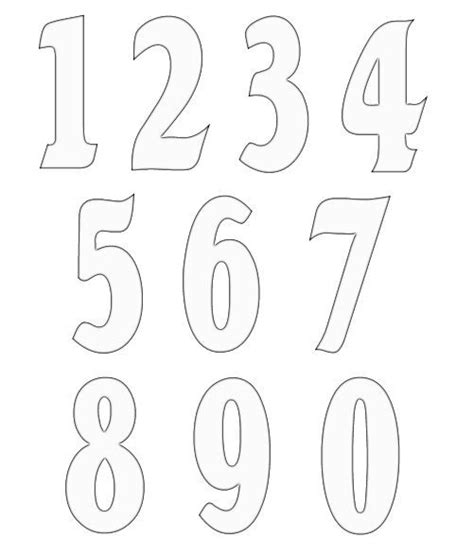 Fonts Printable Fancy Numbers Bmp Snicker