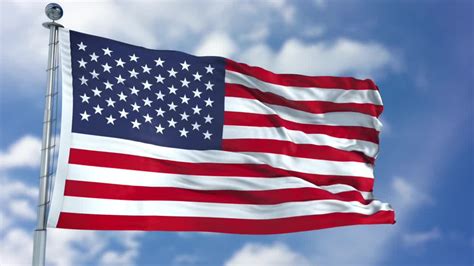 United States Flag Animation Stock Motion Graphics Motion Array