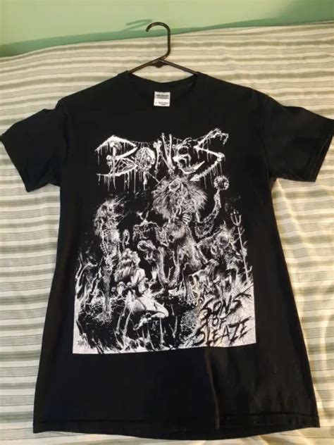 Bones Sons Of Sleaze Shirt Small Chicago Death Metal 2000 Picclick
