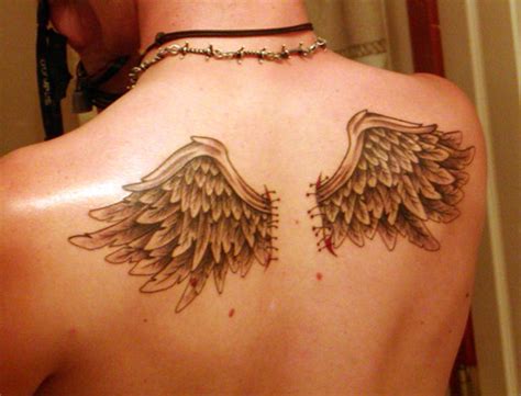 Whatevercathieb Angel Wing Tattoos On Back For Girls