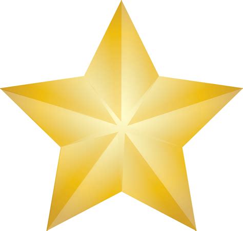 Gold Star Award Clip Art