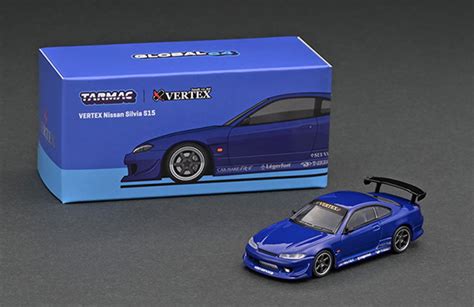 T64g 023 Bl 164 Vertex Nissan Silvia S15 Blue Metallic Line Up 公式