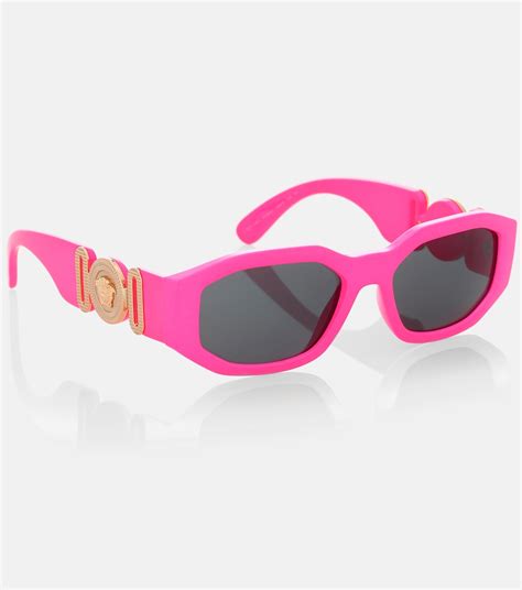 Medusa Biggie Sunglasses In Pink Versace Mytheresa