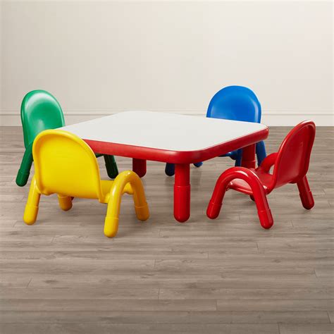 Nicklas kids 3 piece windsor writing table and chair set. BaseLine Toddler Table and Chair Set | Toddler table, Kids ...