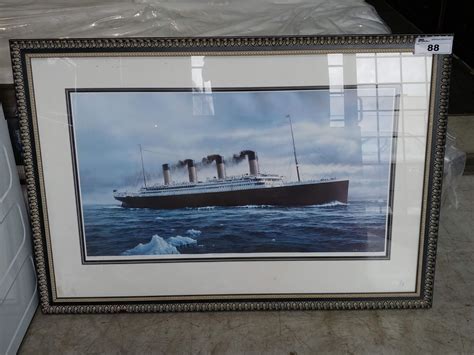 FRAMED LIMITED EDITION 297/690 PRINT "THE LAST FAREWELL" SIGNED BY K. I