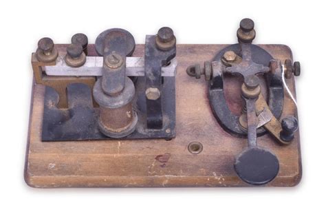 Sold At Auction Signal Electric Manufacturing Co 4 Ohm Telegraph Key