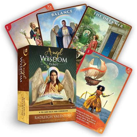 Angel Wisdom Tarot A 78 Card Deck And Guidebook Cards October 6 2020 By Radleigh Valentine
