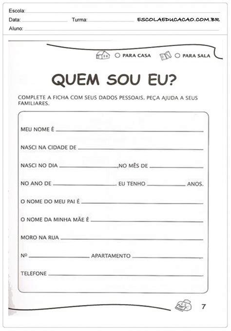 Favoritos Plano De Aula Identidade Educa O Infantil Qt Ivango