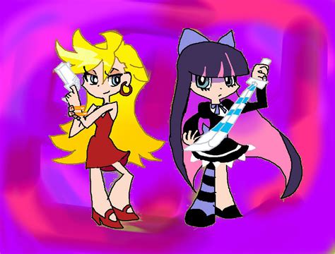 Panty And Stocking Panty And Stocking With Garterbelt Fan Art
