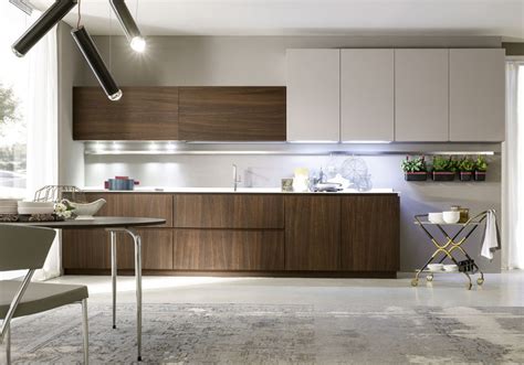 Italian Cleaf Melamine Modern High End Kitchen Cabinets Aresua01