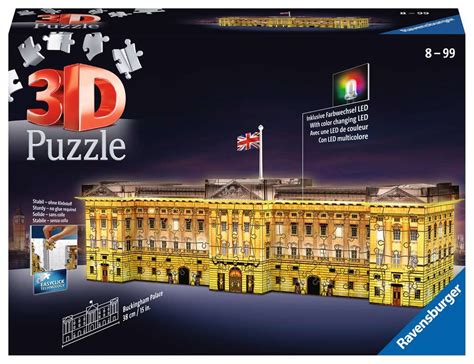Buckingham Palace Night Edition Ravensburger 3d Puzzle 3d Puzzle