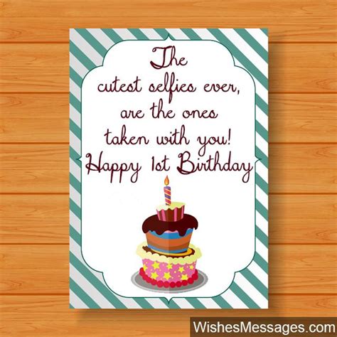 This is just the first of many parties we will have for you, my little one. 1st Birthday Wishes: First Birthday Quotes and Messages ...