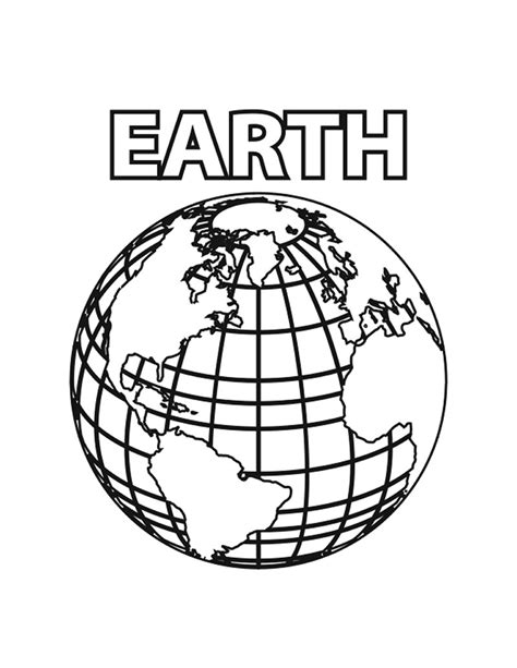 Nothing but the best from todd parr. Free Printable Earth Coloring Pages For Kids