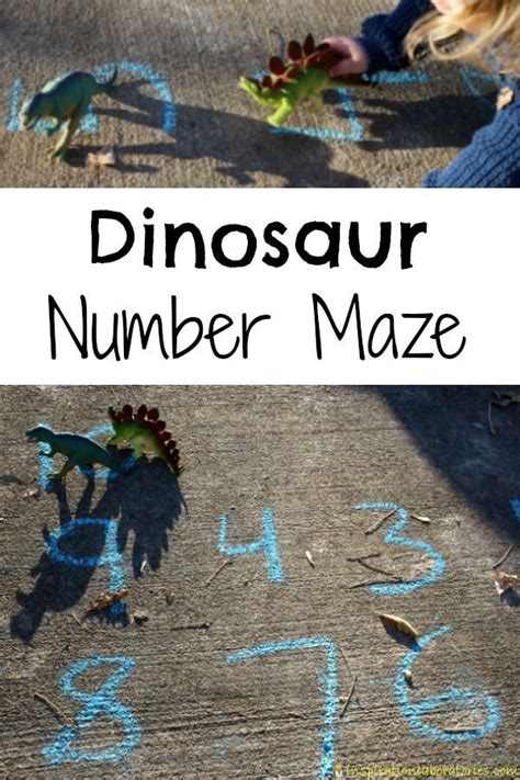 Dinosaur Number Maze Inspiration Laboratories Creative