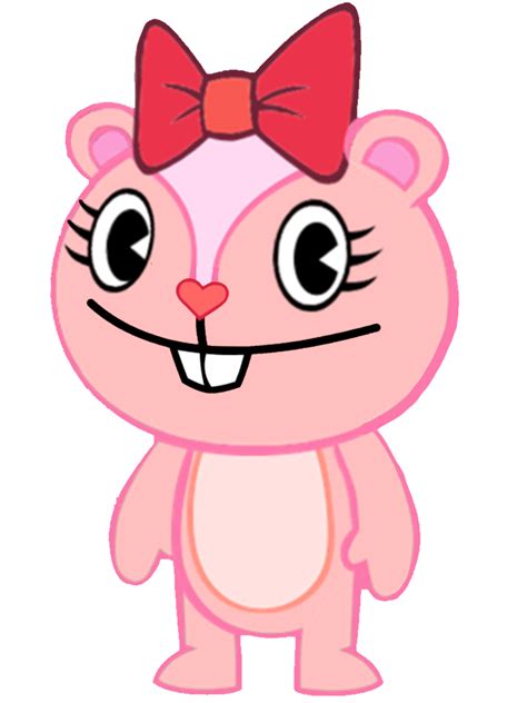 Giggles The Pink Chipmunk By Cesargamer6578 On Deviantart Happy Tree