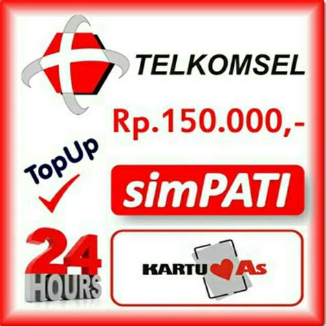 Kini sudah support pembayaran qris. Pulsa Elektrik Telkomsel 150 Rb Reguler, Pulsa Simpati 150 ...