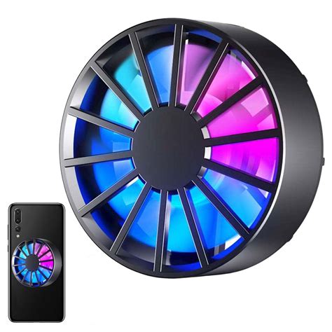 Buy Fowybe Cooling Fan For Phone Mini Phone Radiator With Colorful
