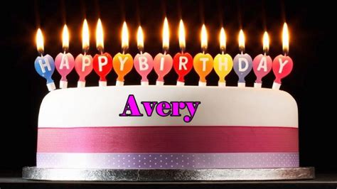 Happy Birthday Avery Happy Birthday Wishes
