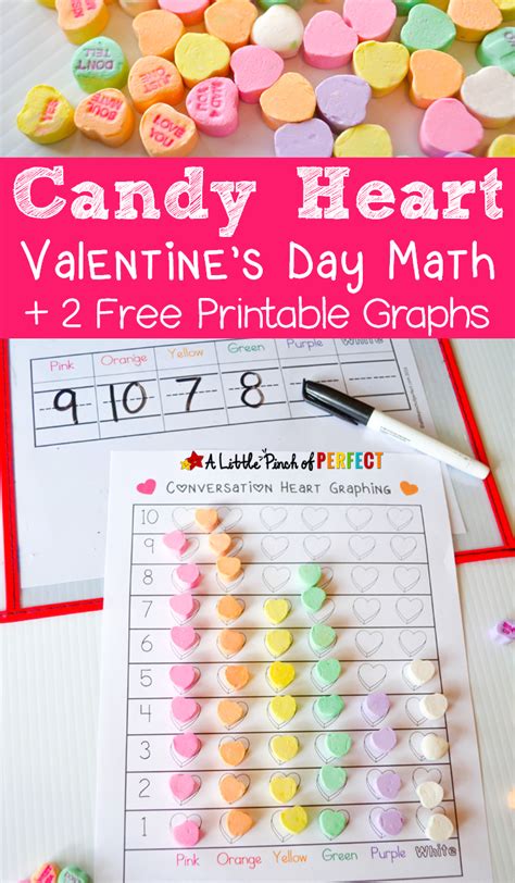 Great for pairing up children. Candy Heart Sort and Graph Valentine's Math with Free ...