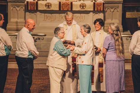 elaine annabeth an episcopal lesbian church wedding in atlanta