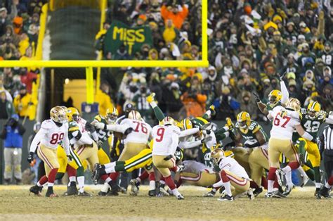 Packers Were Inches Away From Blocking 49ers Game Winning Field Goal