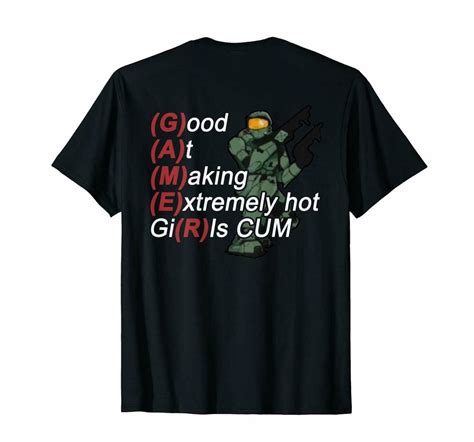 Good At Making Extremely Hot Girls Cum Funny Gamer Black T Shirt S 3xl
