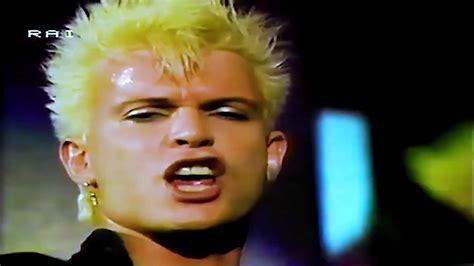 Billy Idol Eyes Without A Face Saint Vincent 1984 Youtube