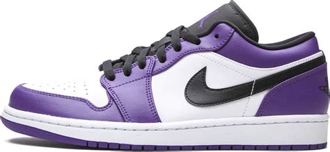 Jordan Mens Shoes Nike Air 1 Low Court Purple 553558 500 Amazonca