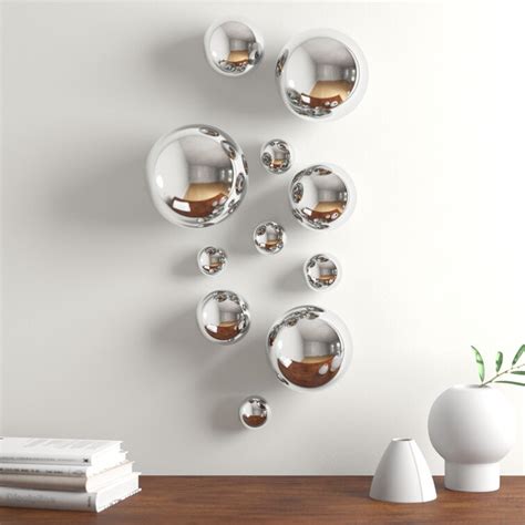 Worldly Goods Too 11 Piece Spheres Wall Décor Set And Reviews Wayfair