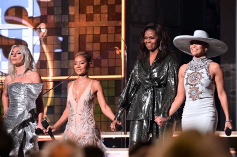 Michelle Obama At The 2019 Grammys Popsugar Celebrity Photo 50
