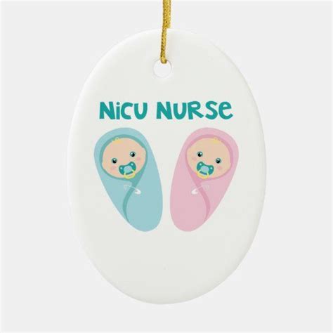 Nicu Nurse Ceramic Ornament Zazzle Nicu Nurse Nicu Ceramic Ornaments