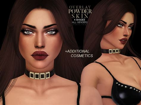 Pralinesims Ps Powder Skin Overlay In The Sims Skin Sims