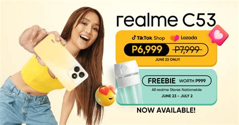Realme C53 Now Official In Ph 6 74 Inch 90hz Screen Unisoc T612 Chip 50mp Cam Php 6 999