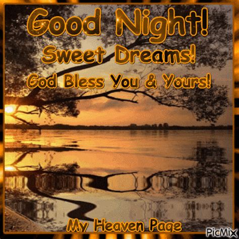 Good Night Sweet Dreams God Bless You And Yours Free Animated 