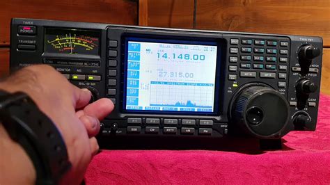 Icom IC HF MHz Amateur Ham Radio Transceiver YouTube