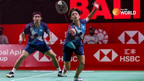 Super Duo Dechapol And Sapsiree Smash Thai Badminton Back To Top Of The World Thai Pbs World