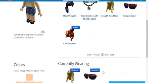 After you've done so, remove face. Roblox How To Make Ur Avatar Cute On Roblox Free! Girls ...