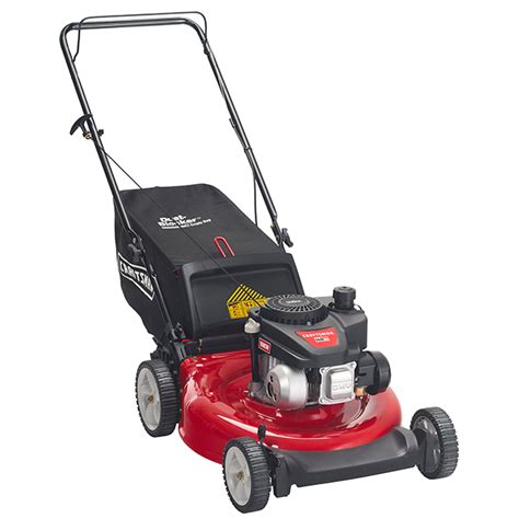 Craftsman Gas Push Lawn Mower 21 In 140 Cc Red 11a A1sd593 Rona