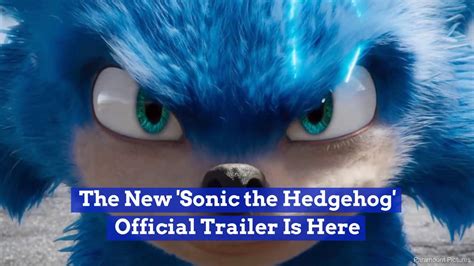 Sonic The Hedgehog First Trailer Is Getting A Lot Of Notice Video