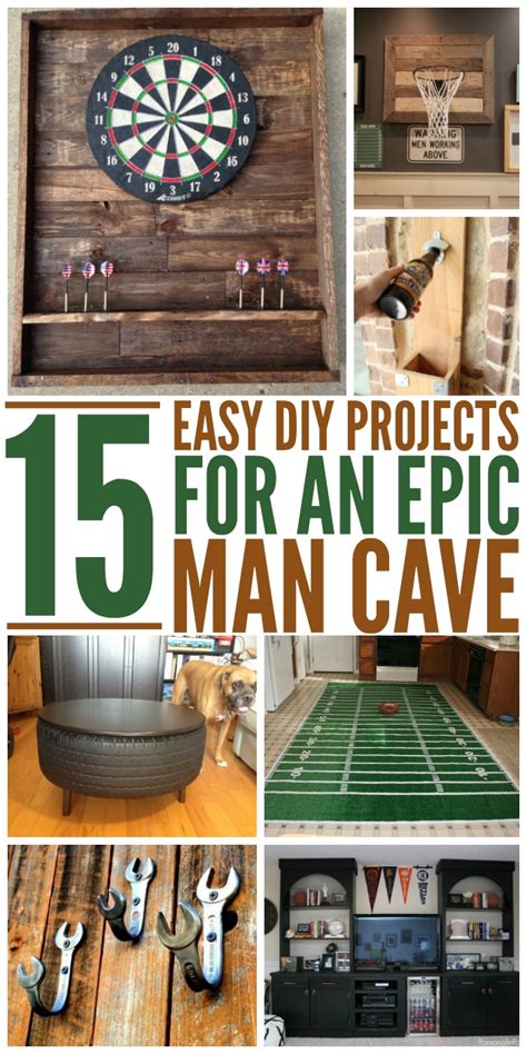 As long as men have been alive, they have needed a cave full of their worldly possessions. 15 Epic Man Cave DIY Ideas