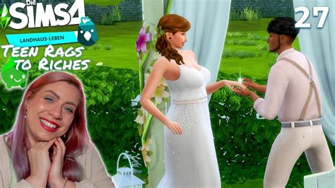 Traumhochzeit Auf Dem Land 💍🐓 Landhaus Leben Part 27 Sims 4 Teen Rags