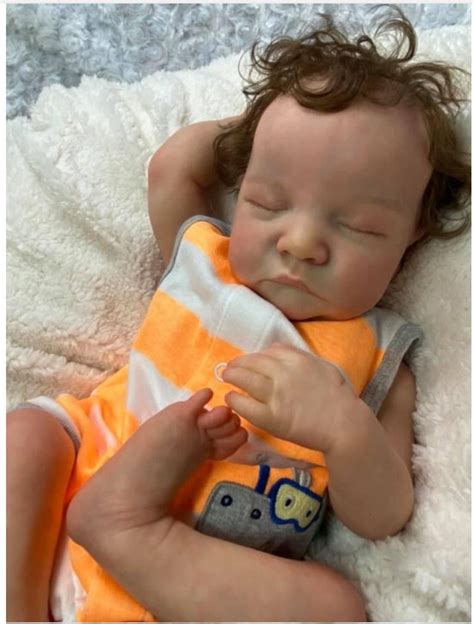 48CM Levi reborn premie baby doll boy detailed hand painting | Etsy