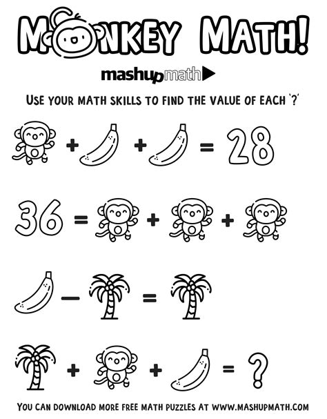 Free Math Coloring Printables Printable Templates